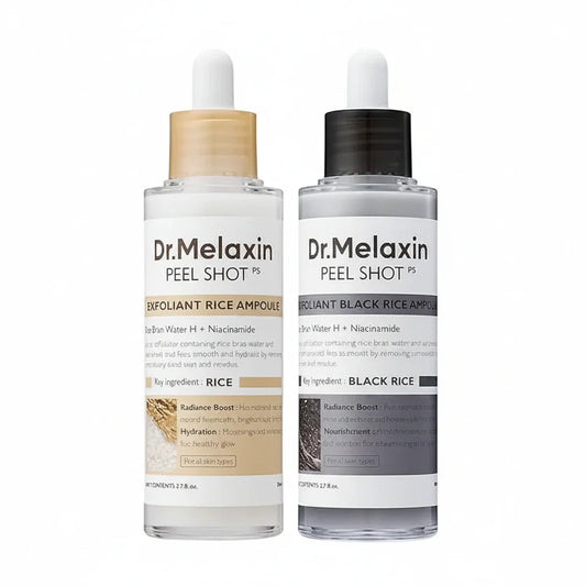 Peel Shot Glow Rice Essence 80ml – Deep Hydrating & Gentle Exfoliating Skin Repair Serum | Rice Extract Brightening & Barrier Repair Facial Essence