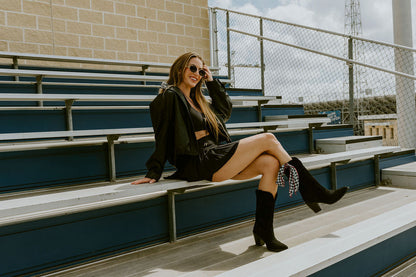 Crimson Houndstooth Chiffon Scarf | 20" Square Scarf
