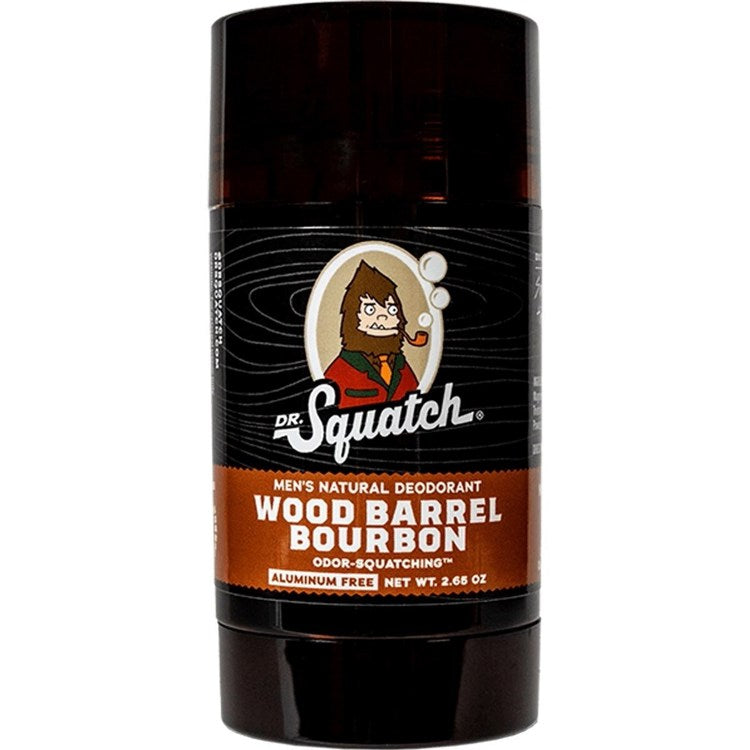 Dr. Squatch Wood Barrel Bourbon Deodorant